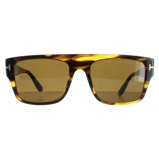 Lunettes de soleil Tom Ford Dunning FT0907 48J Tortoise Brown