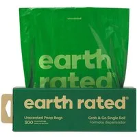 Earth Rated Hundekotbeutel Kotbeutel einzeln - 300er Pack
