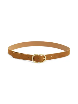 PIECES - PCJUVA SUEDE JEANS BELT NOOS cognac - Gr. - 85