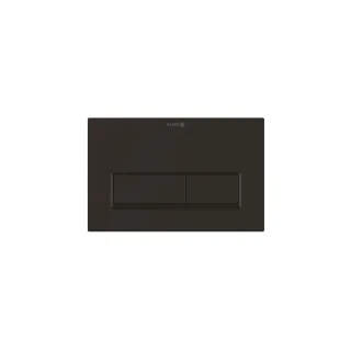 KLUDI UNIFIX Betätigungsplatte Eckig 244 x 160 mm mattschwarz 32PP0139