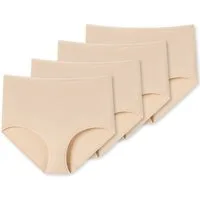 Schiesser Maxislip Organic Cotton mit flachen Nähten, softer schmaler Bund im 4er Pack