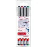 edding Marker Edding Folienschreiber Non-permanent Pen edding 150 S, 4er Set