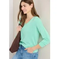 CECIL Strickpullover mit Strick-Detail