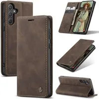 SmartUP Smartphone-Hülle für Samsung Galaxy A55 5G Klapphülle Fliphülle Tasche Case Smart Cover 6,6 Zoll, Integrierte Standfunktion, zwei Kartenfächer