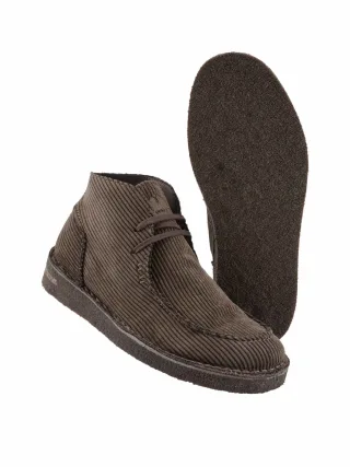 Oswen Herren Ewaldi Vegan Cord Braun Obermaterial: Cord