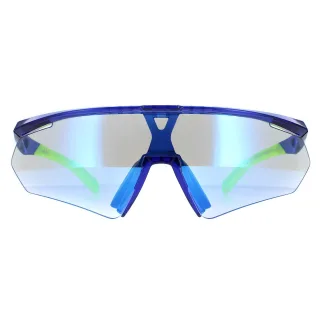 Adidas SP0027 91X bleu givrÃ© vario miroir bleu photochromique lunettes de soleil