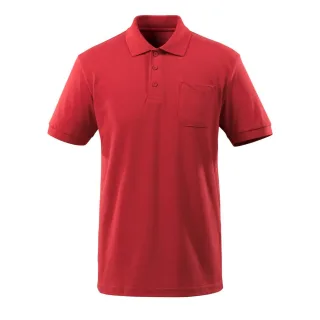 MASCOT Herren Orgon Polo-Shirt mit Brusttasche CROSSOVER Rot S - 51586-968-02-S