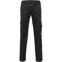 Planam Arbeitsbundhose PLANAM Easy Damen Bundhose CASUAL Oberschenkeltaschen Schwarz