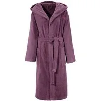 KangaROOS Unisex-Bademantel Cassidy, für Damen & Herren, Standardlänge & Überlänge, Langform, Walkfrottee, Kapuze, Gürtel, mit Taschen, Männer und Frauen, Baumwolle, Reise, Hotel, Sauna, S-3XL