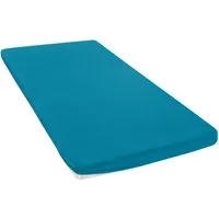 OTTO home Spannbettlaken Topper Basic, in Gr. 90x200, 140x200 oder 180x200 cm, Baumwoll-Jersey, Gummizug: rundum, (1 Stück), Baumwolle, Matratzen bis 8 cm Höhe, Bettlaken, Spannbetttuch, Laken