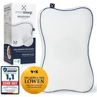 smartsleep Nackenstützkissen Recovery Pillow, Ergonomisches Nackenstützkissen aus Memory Foam, Füllung: Memory-Schaum, HWS-stützend für Rücken- & Seitenschläfer