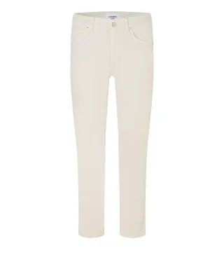 CAMBIO - Piper cropped seam pure chalk - Gr. - 29