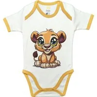 BabyBabo Premium Kurzarmbody Süßes Tier Motiv - Premium Baby Body OEKO-TEX zertifiziert