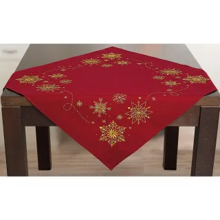 Stickmitteldecke "Kristallzauber"