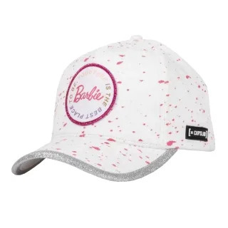 Capslab - Trucker Cap für Damen, Logo (Weiß)