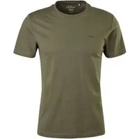s.Oliver T-Shirt Herren T-Shirt 1er Pack Baumwolle Basic T-Shirt (Packung, 1er Pack)