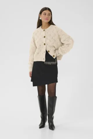 Strickjacke CUkimmy Strickjacke Oversize fit offwhite