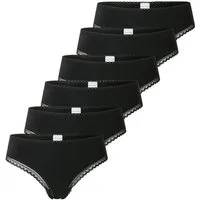 Schiesser T-String 6er Pack 95/5 Modern Cotton (Spar-Set) String - Baumwolle - Atmungsaktiv