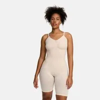 cfab Shaping-Body Bodysuit Sculpting Shapewear mit Shorts-Sand-3XL (1-tlg)