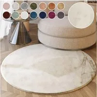Esprit Hochflor-Teppich Alice ESP-4377 Kunstfell, rund, Höhe: 25 mm, Kaninchenfell-Haptik, besonders weich und dicht, für alle Räume