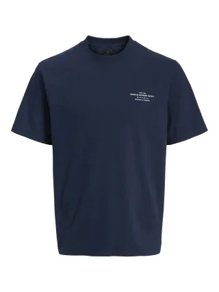 JACK&JONES - JPRBLACHAD BRANDING SS CREW N TEE JNR black iris - Gr. - 176