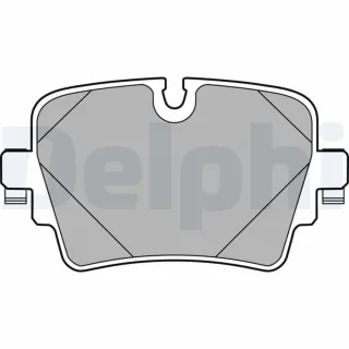 Delphi Bremsbel?ge hinten Jaguar F-Type Xj LP2768