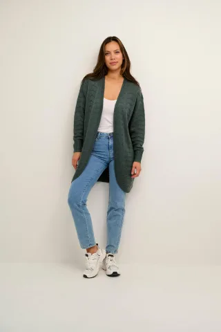 Strickjacke KAemria Regular fit green