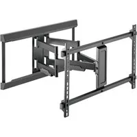 Xantron TV-Wandhalterung ausziehbar schwenkbar 37-90", HD-FM600, (bis 90 Zoll, Tragkraft bis 60kg, inkl. Fischer Dübel, VESA bis 600x400, mit Wasserwaage)