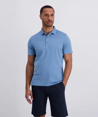 Pierre Cardin - Poloshirt KN blue heaven - Gr. - XXL