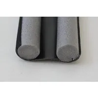 HH-Haushalt Zugluftstopper Zugluftstopper 95 cm Grau/Schwarz