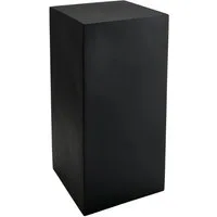 VIVANNO Blumenständer Fiberglas PODEST Säule - Anthrazit Matt (1 St), 30x30x60 cm