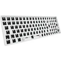 SKILLER SGK50 S2 Barebone, Gaming-Tastatur weiß