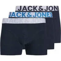 Jack & Jones Trunk JACCONOR SOLID TRUNKS 3 PACK NOOS (Packung, 3-St) Baumwollmischung, elastischer Bund