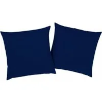 Bruno Banani Dekokissen Lagan, 2-er Set, einfarbig, Kissenhüllen ohne Füllung, 40 x 40 cm