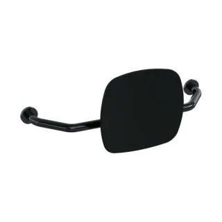 Hewi 801 Rückenstütze 801.51.917390 Wandabstand 230mm, Lehne tiefschwarz, tiefschwarz