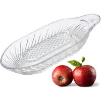 WESTMARK Multireibe / Apfelreibe, Fassungsvermögen: 140 ml, Glas, Transparent, Glas, ideal für Babynahrung/Müsli