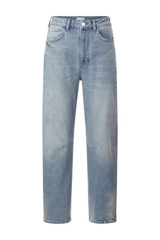 Rich & Royal - Barrel Leg Denim denim blue - Gr. - 26/32