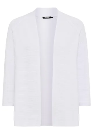Olsen - Cardigan Long Sleeves white - Gr. - 42