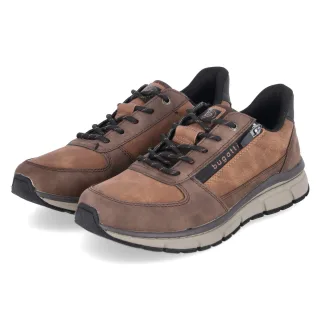 Bugatti Low Sneaker  Braun - Gr. 40 -  Textil