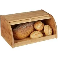 relaxdays Brotkasten Bambus, Bambus, (1-tlg)