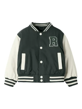 NAME IT - NMMMAINS VARSITY JACKET Green Gables - Gr. - 122