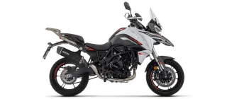 Sport Auspuff Arrow Indy Race EVO BLACK Benelli TRK 702 /X Bj.2023-2026 EURO5/EURO5+ eintragunsgfrei