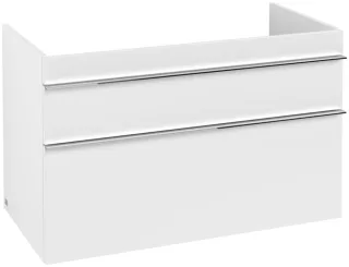 Villeroy & Boch Waschtischunterschrank Venticello A92701MS, B:953, H:590, T:502mm, Weiß Matt A92701MS