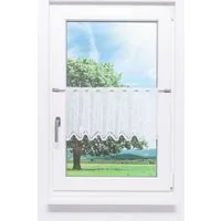 LYSEL® Scheibengardine Bogenmuster (1 St), transparent, HxB 30x43.2cm