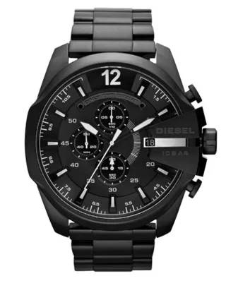 Diesel Mega Chief Schwarz Herren Armbanduhr DZ4283