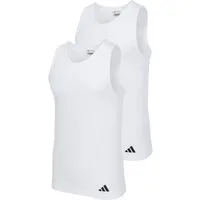 adidas Sportswear Unterhemd 2er Pack Active Flex Cotton Ergonomic (Spar-Set, 2-St) Unterhemd / Tanktop - Baumwolle - Atmungsaktiv