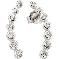 Aniston JEWELRY & WATCHES Paar Ohrstecker Schmuck Geschenk Silber 925 Ohrring, mit Zirkonia (synth)