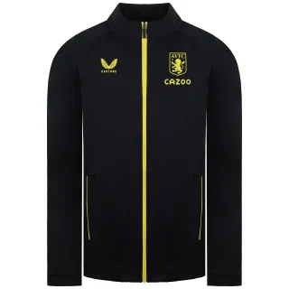 Castore Aston Willa Schwarze Trainingsjacke für Herren