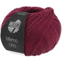 LANA GROSSA Merino Uno Häkelwolle, 125 m