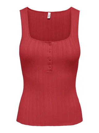 ONLY - ONLBREE SL SQUARE NECK TANK TOP CC KNT - Gr. - M